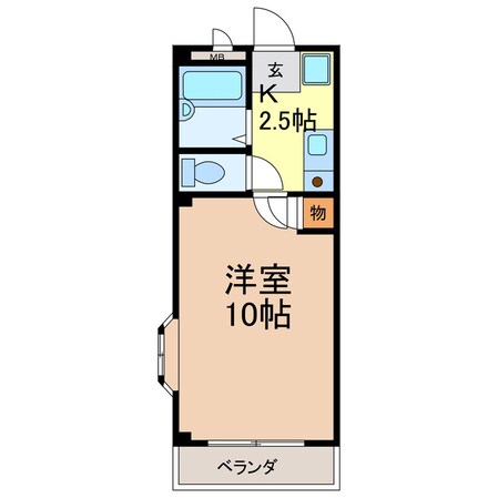 グリーンハイツ諸の木の物件間取画像